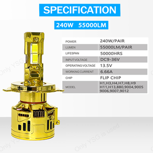 Contactez-moi pour 10,000 $300W Super haute puissance H1 LED ampoules de phares de voiture H4 H11 9005 9006 9012 Canbus H7 phare led pour voiture - Product Image 6
