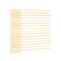 Brochettes jetables en bambou de 16,5 cm pour grillades (type canon)