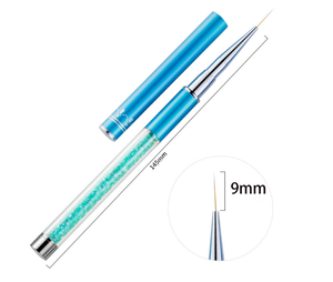 Diamond Handle Thin Nail Liner Art Brush Custom Fine Line Painting Brush for Gel <b>Polish</b> Manicure Design - Product Image 5