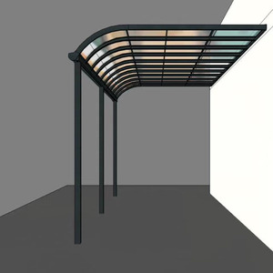 Meilleure vente - <span class=keywords><strong>Auvent</strong></span> de jardin <span class=keywords><strong>extérieur</strong></span> en aluminium résistant, imperméable, <span class=keywords><strong>pour</strong></span> terrasse - Product Image 2