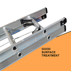 Thang Nhôm Có Thể Gập Lại Bậc Thang Có Thể Gập Lại Với Dây Thừng Và Móc Chắc Chắn - Product Image 4