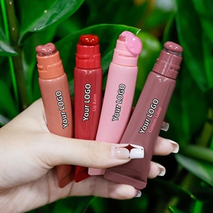 Sérum pour les lèvres de haute qualité à marque privée, baume à lèvres hydratant végétalien personnalisé avec logo, saveur fraise et <span class=keywords><strong>sucre</strong></span>, vente en gros avec porte-clés - Product Image 3