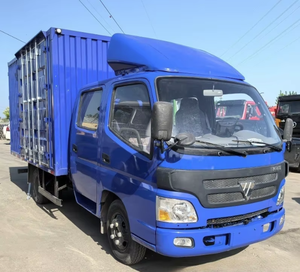 Nouveau mini camion lourd Futian, camion plat à 2 essieux avant et 4 essieux arrière, 4,2 mètres, 5,2 mètres, 3,8 mètres, camion conteneur pour l'exportation - Product Image 4