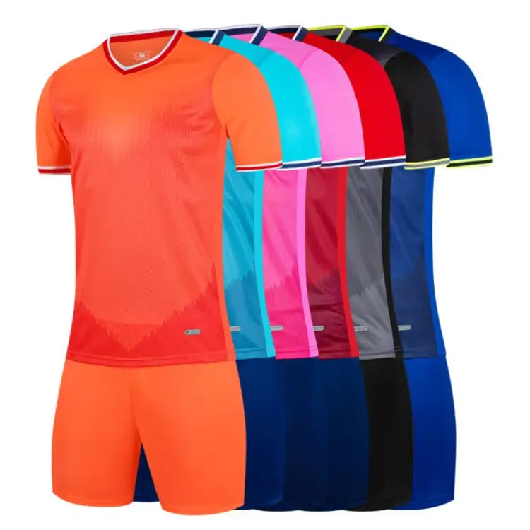 Offre Spéciale maillots de football avec logo personnalisé uniformes impression par sublimation maillot de football vierge pour hommes uniforme d'équipe de football