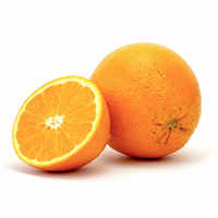 Zeste d'orange fraîche à haute teneur en vitamine C Goût sucré Citron vert citron pour motif de jus de fruits Agrumes frais Manger