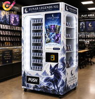 Distributeur automatique de cartes à collectionner TCG Mini YOUMI avec paiement par code QR pour petits articles, cartes TCG, Yu-Gi-Oh, cartes sportives, vente de boîtes de paquets individuels