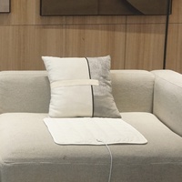 Almohadilla Conductora de Algodón para Terapia de Conexión a Tierra, Plegable, Portátil, Antiestática, Lavable, 400 Hilos, Ecológica, No Tóxica, para Todas las Estaciones, 46x46cm