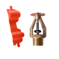 Tête de sprinkler automatique professionnelle avec bouclier, équipement et accessoires de lutte contre l'incendie, directement de l'usine