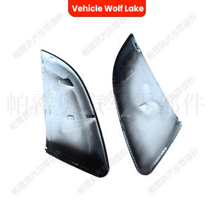 Cubiertas de Espejos Retrovisores de Fibra de Carbono Wolf Lake para Honda Civic 2016-2020, Juego Completo, Material ABS - Product Image 2