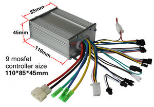 Màn Hình 1LCD + 2 Bộ Điều Khiển BLDC 24V36V48V60V400W-1000W Cho Động Cơ Kép Điều Khiển Xe Điện Xe Máy Xe Trượt Tuyết ATV Ba Bánh - Product Image 6