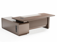 Grand bureau de direction de luxe moderne Table de patron durable pour le directeur