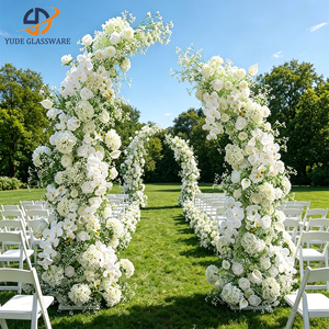 Bouquet di Fiori in Seta Fatti a Mano di Alta Qualità per Eleganti Centrotavola Matrimoniali e Composizioni Floreali per Eventi - Product Image 1
