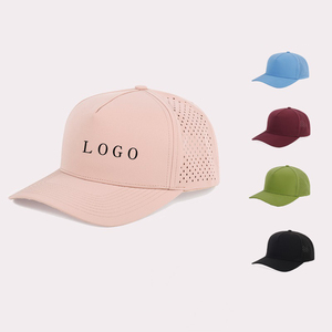 Gorra de Béisbol de 5 Paneles con Logotipo Personalizado, Impermeable, con Orificios Cortados con Láser, de Secado Rápido - Product Image 4