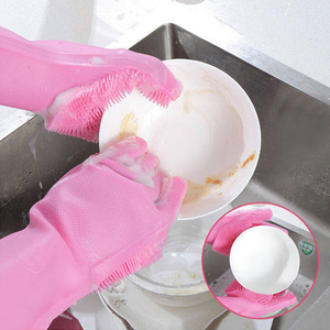 Guantes de Silicona para Limpieza de Cocina, Hogar, Fregado y Limpieza de Autos - Product Image 2