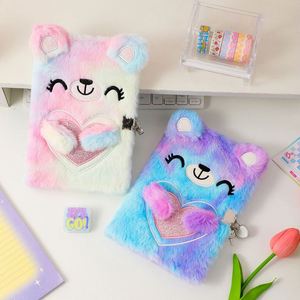 Kids Christmas Gift Journal Notebook <b>Cute</b> <b>Bear</b> 160 Lined Pages for Girls Ages 6-8 Girls Secret Diary With Lock - Product Image 3