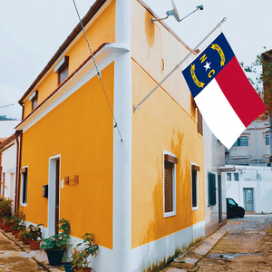Bandera de <span class=keywords><strong>Carolina</strong></span> del Norte, venta al por mayor, personalizada, bandera nacional de todos los países, fibra de poliéster colgante para exteriores de 3x5 pies - Product Image 4