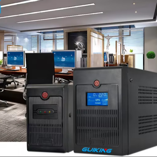 UPS Online Uninterrupted Power Supply 1000VA/720W Pure Sine Wave Single Phase 50Hz Home Medical for Home Office Computer