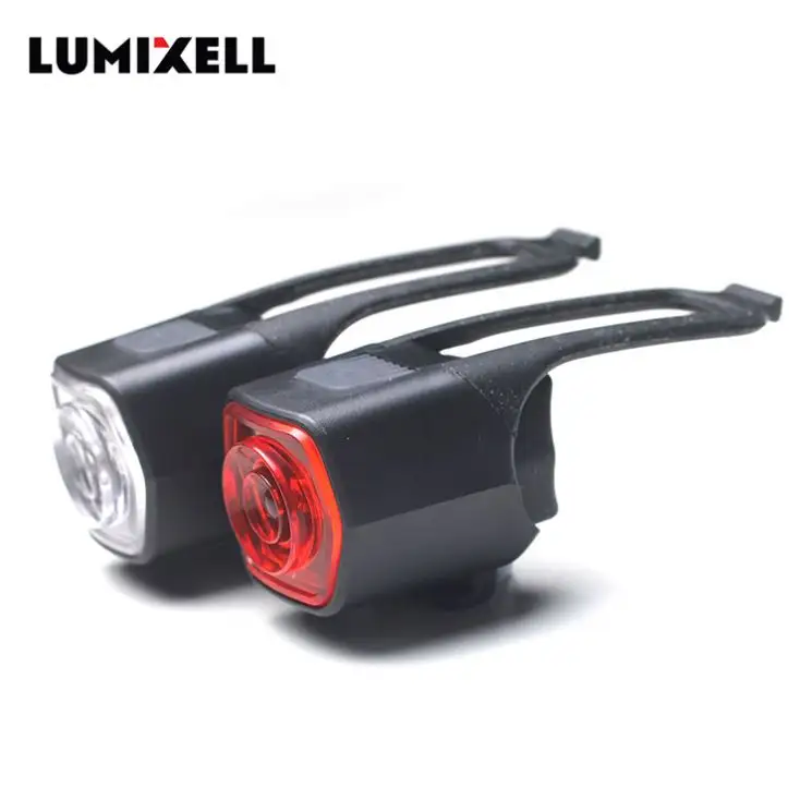 Powerful Lumen Usb Led Flash Headlight Set Headlamp For Bike Bicycle Light Rechargeable