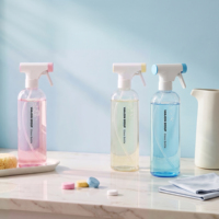 Pulvérisateur en verre 500ml 100ml, pour savon à main, pompe de nettoyage de maison avec déclencheur, vente en gros, 200 pièces