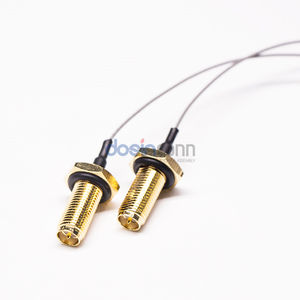 自動車用回路基板用1.13RFケーブル付きUFL-IP68 <span class=keywords><strong>SMA</strong></span>コネクタ50オーム - Product Image 5