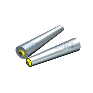 Hot Dip Galvanized Less Energy Consumption Stainless Steel Groove Roller For Conveyor System