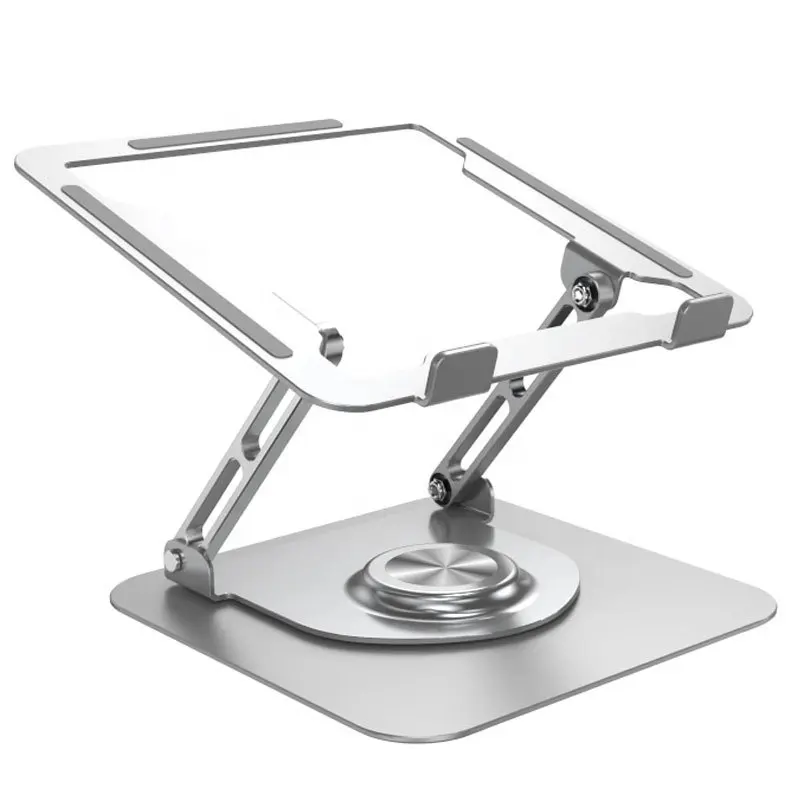 360 Rotation Aluminium Laptop Stands Portable Notebook Bracket Adjustable Height Foldable Computer Holders