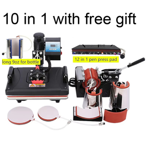 10 trong 1 thăng hoa máy in/Máy truyền nhiệt cho Mug/hat/t Áo sơ mi/trường hợp điện thoại/chai/Câu Đố/khung ảnh - Product Image 6