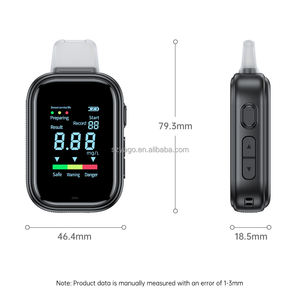 Testador de Álcool Portátil de Alta Precisão com Tubo de Sopro Destacável, Tamanho Compacto que Cabe nos Bolsos - Product Image 6