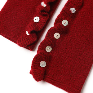 Gants d'hiver chauds et extensibles à manches longues F-13, avec logo personnalisé, nouvelle mode pour femmes, 100% cachemire, gants et mitaines - Product Image 6