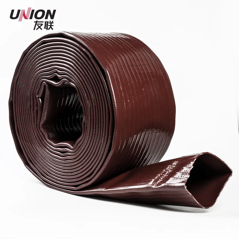 cheap farm pipe/pvc layflat hose for agriculture irrigation system made in china