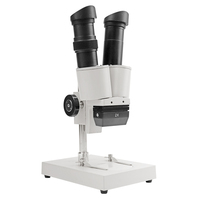 Laboratory Microscope S-10-P 20 or 40X Student Education Binocular Stereo Microscope No Light Source
