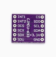CJMCU-633 LSM6DSO 6DOF Modul Akselerometer/Giroskop 3D untuk Pengukuran Attitude