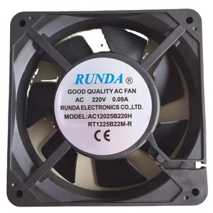 AC Infinity AXIAL 1225 Quiet Muffin Fan 120V 220V AC 120mm x 25mm Low Speed Ventilation Exhaust <strong>Projects</strong> - Product Image 2