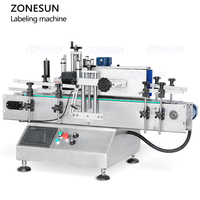 Laizonnesun — étiqueteuse automatique pour bouteilles rondes, Machine de dépose de bagage pour pot en verre, verre, autocollant, pour bouteille de vin, ZS-TB150