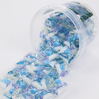 Capsules de lessive jetables 5-en-1 personnalisées avec perles de parfum pour vêtements, parfum longue durée, capsules de gel OEM ODM