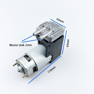 Pompe à vide à Air à Piston haute pression Portable <span class=keywords><strong>650kpa</strong></span> résistance à haute température moteur de Structure à diaphragme en métal à haute efficacité - Product Image 3