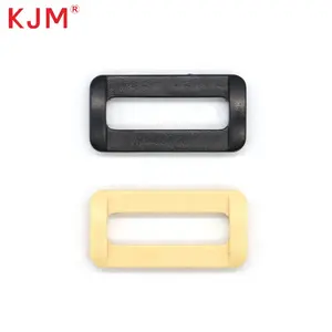 China Factory Travel Backpack Accessories 15mm Gym Bag Strap Rectangle Square Ring Buckle