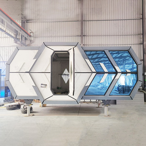 Contenedor de cápsula espacial interestelar intergaláctica habitación de cielo estrellado inteligente para cafetería móvil dormitorio de Hotel al aire libre escénico - Product Image 2