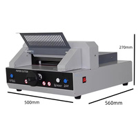 Guillotina Manual para Cortar Papel de 320 mm, Formato A4, para Tarjetas, Fotos y Etiquetas, con Motor, para Oficina, Imprenta y Copistería