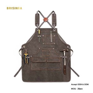 <span class=keywords><strong>Tablier</strong></span> de charpentier en toile marron Brisinga <span class=keywords><strong>sans</strong></span> manches 77*68cm pour outils et <span class=keywords><strong>peinture</strong></span> – Vente en gros - Product Image 1