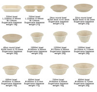 Ensemble d'ustensiles jetables compostables en bagasse, kit de vaisselle écologique, fourchettes, couteaux, cuillères biodégradables pour fête