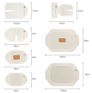Pasokan medis diri perekat perban luka PU Film tahan air Dressing untuk <span class=keywords><strong>IV</strong></span> perawatan - Product Image 6