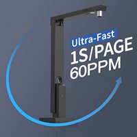 Escáner de Documentos Portátil CZUR Lens1200 Pro de 12 Megapíxeles, Escaneo Rápido, Tamaño A4, Fácil de Usar, OCR para Mac y Windows