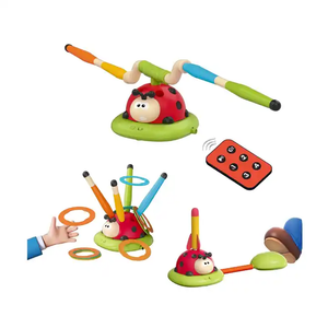 Nouvel arrivage Jeu de saut Anneau de lancer <span class=keywords><strong>Rocky</strong></span> Launcher 3 en 1 Exercices d'extérieur d'intérieur Jouets d'extérieur Ensemble de jeu de sport pour enfants avec musique - Product Image 1