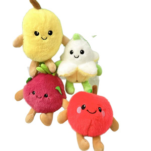 Pendentif mignon en forme de fruit, pomme, <span class=keywords><strong>banane</strong></span>, mangue, fruit du dragon, jouet en peluche, poupée, sac, pendentif, porte-clés - Product Image 1