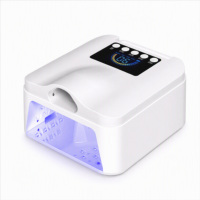Lampe à ongles portable double zone 72W, séchage rapide du vernis gel, sans fil, rechargeable, lampe UV LED pour ongles