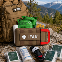 ORI-POWER OEM ODM Trousse de premiers secours IFAK complète, fournitures médicales pour traumatismes, pour le camping, la randonnée, les secours d'urgence