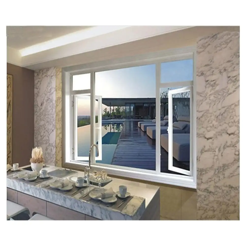 Prima 2024 Factory Wholesale Price White Pvc Casement Window