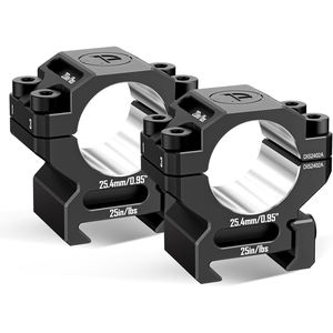 Tùy Chỉnh Hợp Kim Nhôm Cấu Hình Thấp Phạm Vi Gắn Nhẫn Cho 21Mm-30Mm Phạm Vi 0.97Inch Săn Bắn Phụ Kiện - Product Image 1