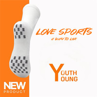 Chaussettes de football personnalisées Compression extensible Chaussettes de sport de football antidérapantes pour hommes femmes Chaussettes de football à bas prix Intérieur actuel